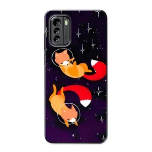 Чехол с Лисичкой для Nokia G60 (Лисы)