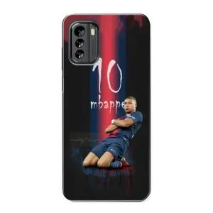 Чехол (TPU) с Футболистом на Nokia G60 (MBAPPE 10)