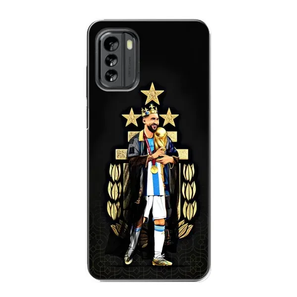 Чехол с рисунком «Месси король» для Nokia G60 Чехол с рисунком «Месси король» для Nokia G60