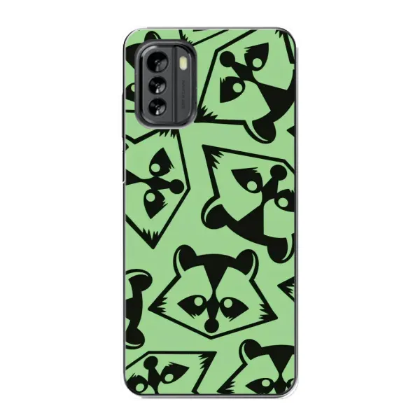 Чехол с рисунком «Мордочки Енота» для Nokia G60 Чехол с рисунком «Мордочки Енота» для Nokia G60