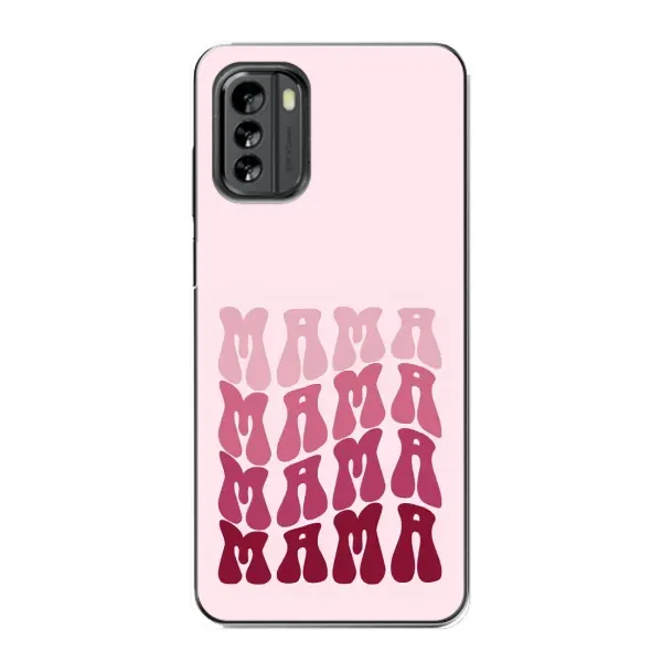 Чехол с рисунком «Надпись мама» для Nokia G60 Чехол с рисунком «Надпись мама» для Nokia G60