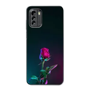 Чехлы с принтом Розочки для Nokia G60 (Ночная роза)