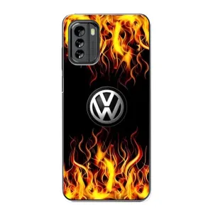Чехол "Фольксваген" для Nokia G60 (Огненный Лого)
