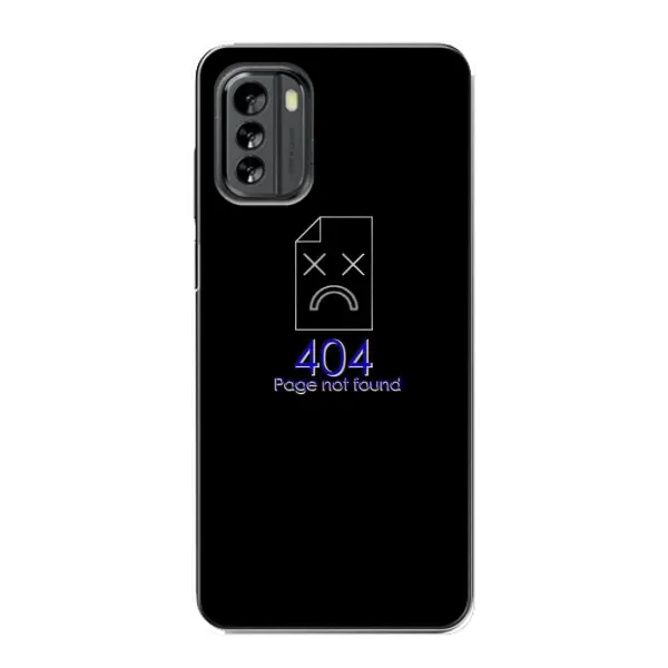 Чехол с рисунком «Ошибка 404» для Nokia G60