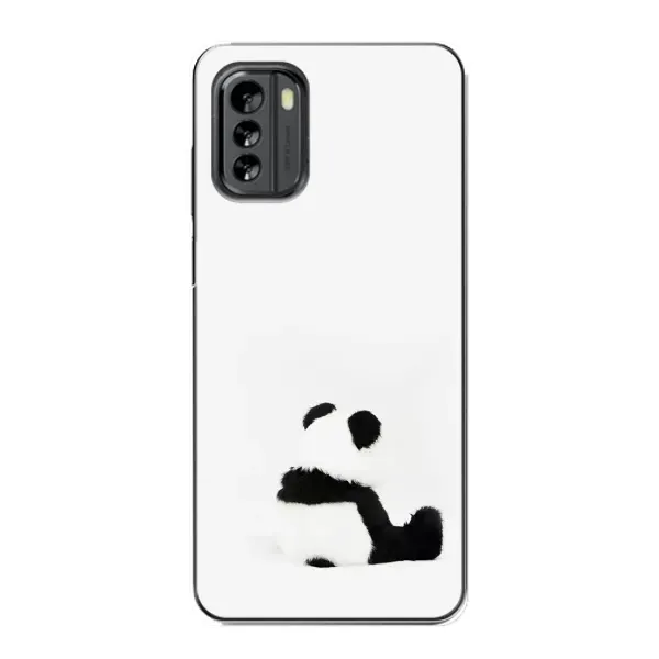 Чехол с рисунком «Панда обиделся» для Nokia G60