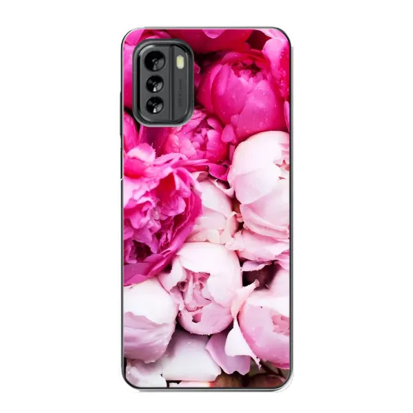 Чехол с рисунком «Пионы» для Nokia G60 Чехол с рисунком «Пионы» для Nokia G60