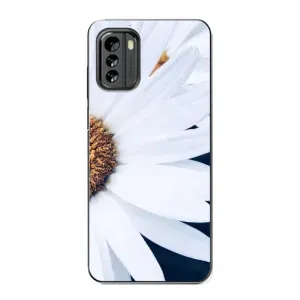 Чехол с ромашками на Nokia G60 (Пол ромашки)