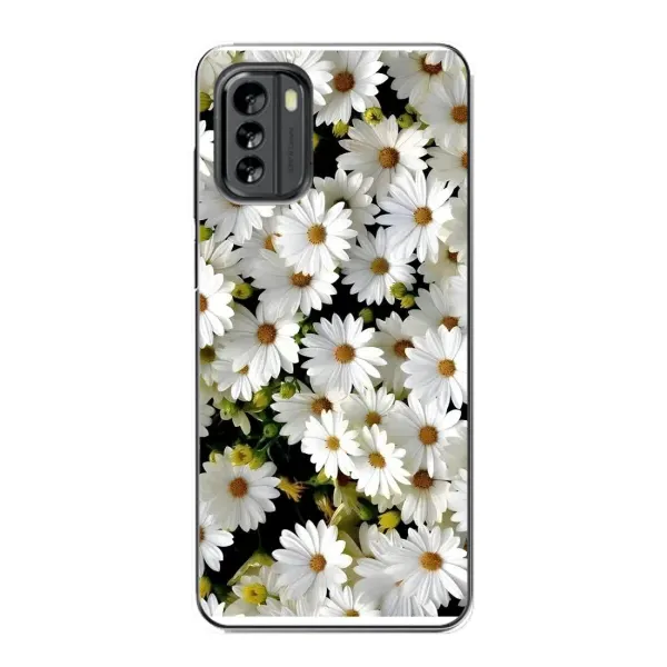 Чехол с рисунком «Рамка в ромашках» для Nokia G60 Чехол с рисунком «Рамка в ромашках» для Nokia G60