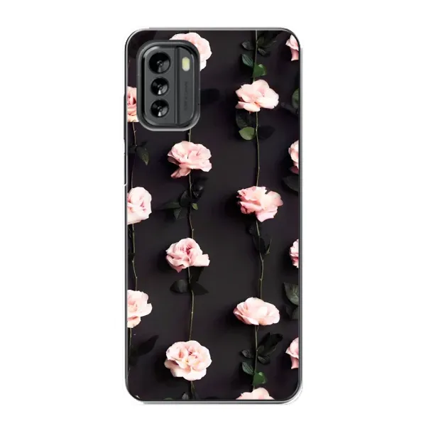 Чехол с рисунком «Розы» для Nokia G60