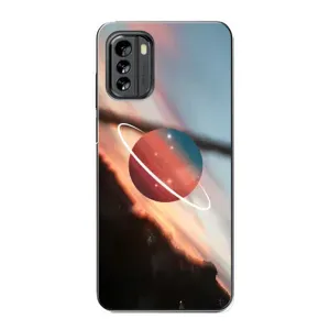 Чехол (ТПУ) с планетами на Nokia G60 (Сатурн)