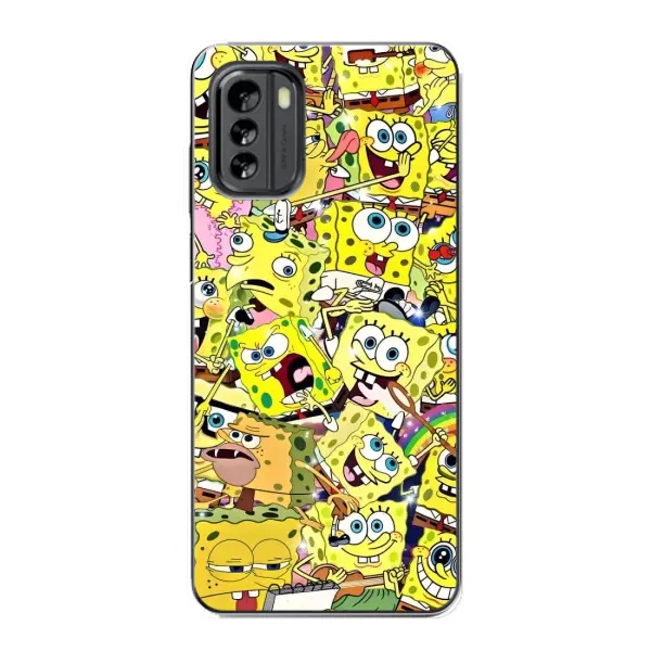 Чехол с рисунком «Спанч Боб Арт» для Nokia G60 Чехол с рисунком «Спанч Боб Арт» для Nokia G60