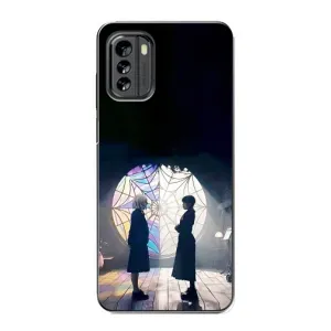 Чехлы с принтом Уэнсдей на Nokia G60 (Уэнсдей и Энди)