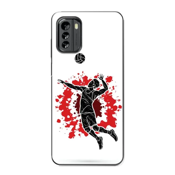 Чехол с рисунком «Волейболист» для Nokia G60 Чехол с рисунком «Волейболист» для Nokia G60