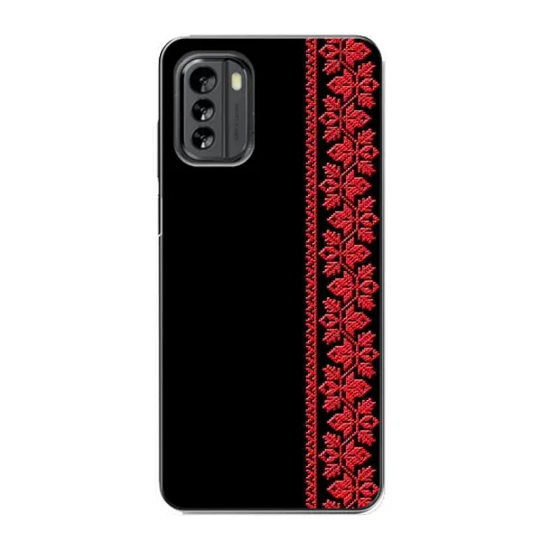 Чохол з малюнком «Вишиванка на чорному» для Nokia G60 Чохол з малюнком «Вишиванка на чорному» для Nokia G60