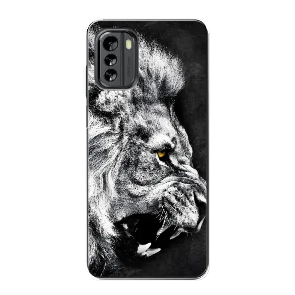 Чехол с рисунком «Злой ЛЕВ» для Nokia G60 Чехол с рисунком «Злой ЛЕВ» для Nokia G60