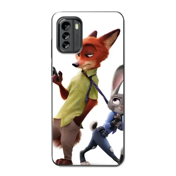 Чохол з малюнком «Зверополіс герої» для Nokia G60 Чохол з малюнком «Зверополіс герої» для Nokia G60