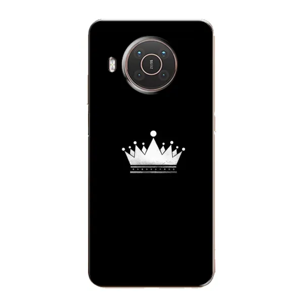 Чехол с рисунком «Белая корона» для Nokia X10 Чехол с рисунком «Белая корона» для Nokia X10