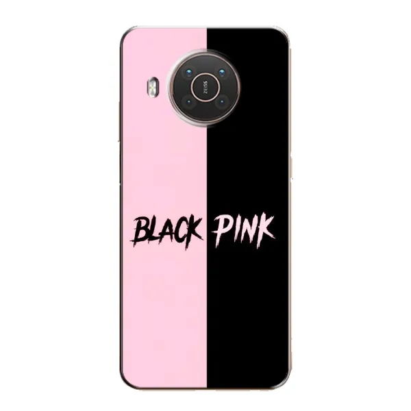 Чехол с рисунком «BLACK PINK» для Nokia X10