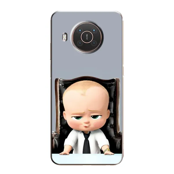 Чехол с рисунком «BOSS» для Nokia X10