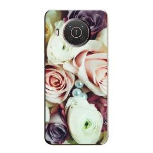 Чехлы с принтом Розочки для Nokia X10 (Букет РОЗ)