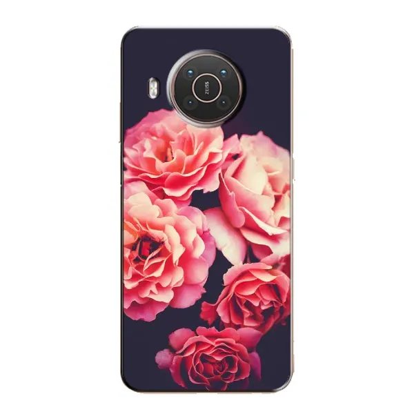 Чехол с рисунком «Бутоны» для Nokia X10 Чехол с рисунком «Бутоны» для Nokia X10