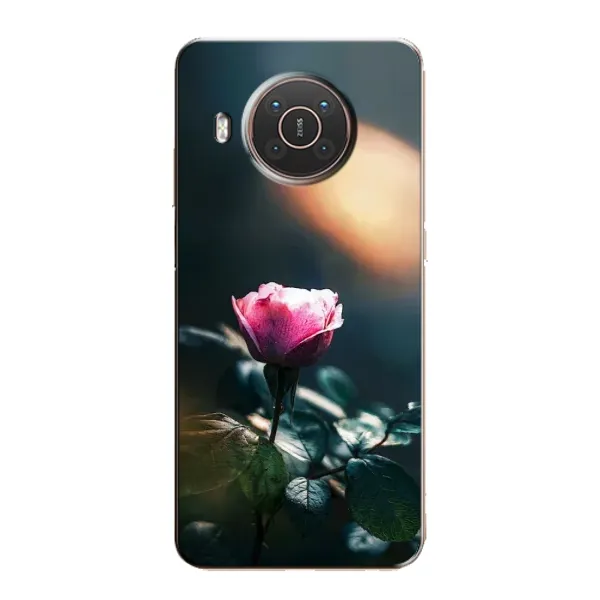Чехол с рисунком «Цветок ночной» для Nokia X10 Чехол с рисунком «Цветок ночной» для Nokia X10