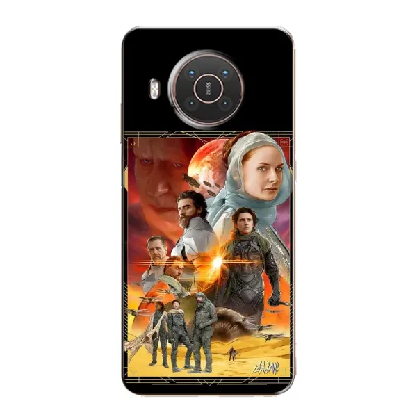 Чехол с рисунком «Д Ю Н А» для Nokia X10 Чехол с рисунком «Д Ю Н А» для Nokia X10