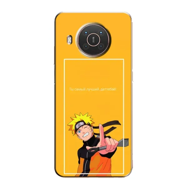 Чехол с рисунком «Даттебаё» для Nokia X10 Чехол с рисунком «Даттебаё» для Nokia X10