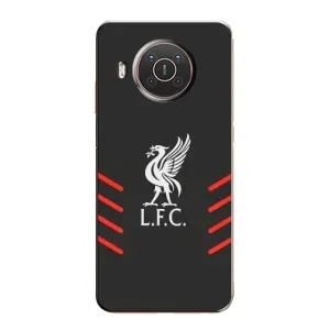 Силиконовые Чехлы принт Футбол на Nokia X10 (Эмблема Liverpool)