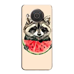 Силиконовый Чехол с Енотами на Nokia X10 (Енот)
