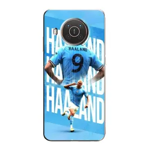 Чехлы с принтом для Nokia X10 Футболист (Erling Haaland)