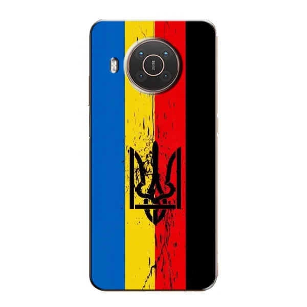 Чехол с рисунком «Флаг УПА» для Nokia X10 Чехол с рисунком «Флаг УПА» для Nokia X10