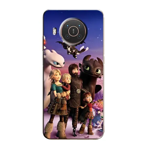 Чехол с рисунком «Герои дракона» для Nokia X10 Чехол с рисунком «Герои дракона» для Nokia X10