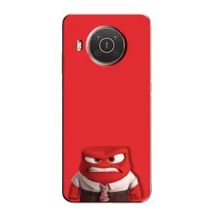 Чехол Головоломка для Nokia X10 - (AlphaPrint) (Гнев)