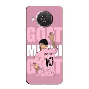 Чехлы Лео Месси в Майами на Nokia X10 (GOAT MESSI)