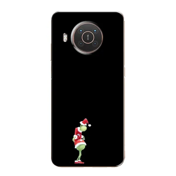 Чохол з малюнком «Грінч на чорному» для Nokia X10 Чохол з малюнком «Грінч на чорному» для Nokia X10