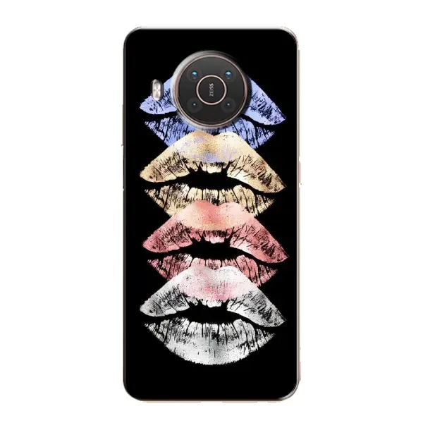 Чохол з малюнком «Губи» для Nokia X10 Чохол з малюнком «Губи» для Nokia X10