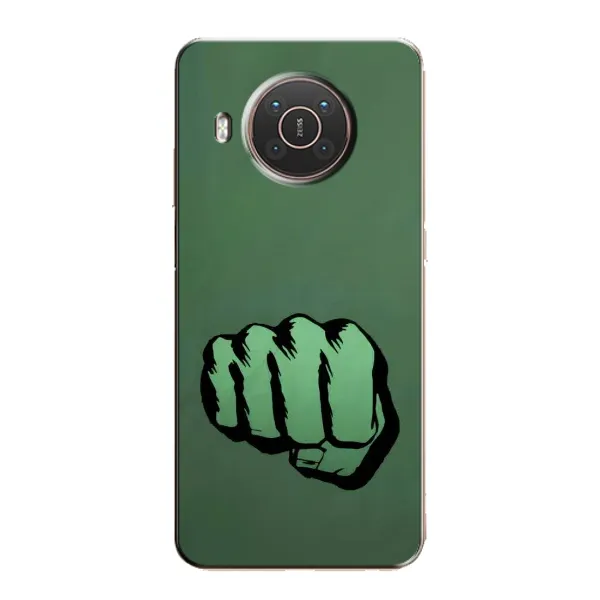 Чехол с рисунком «Халк» для Nokia X10