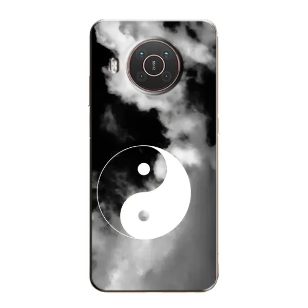 Чехол с рисунком «Инь-Янь» для Nokia X10 Чехол с рисунком «Инь-Янь» для Nokia X10