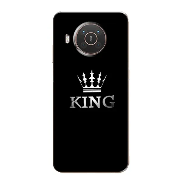 Чехол с рисунком «KING» для Nokia X10 Чехол с рисунком «KING» для Nokia X10