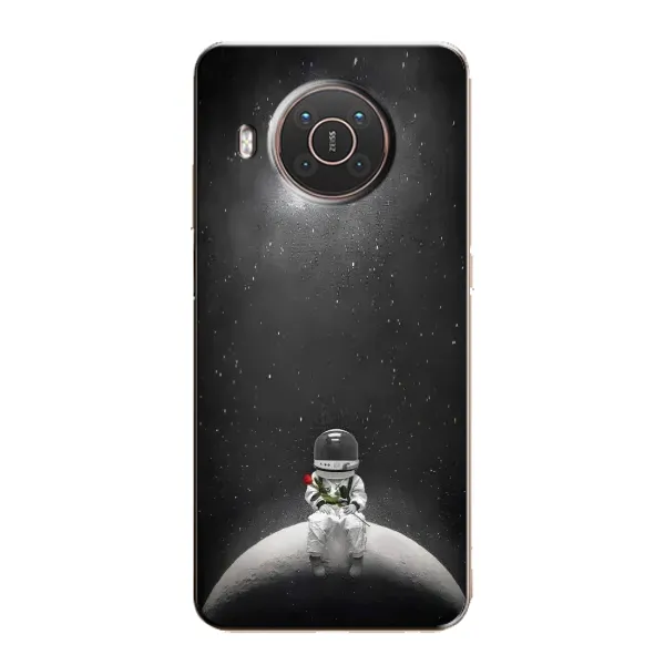 Чехол с рисунком «Космонавт романтик» для Nokia X10 Чехол с рисунком «Космонавт романтик» для Nokia X10