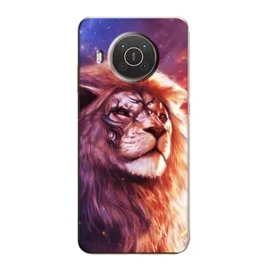 Чехол с картинкой на Nokia X10 (Красочный ЛЕВ)