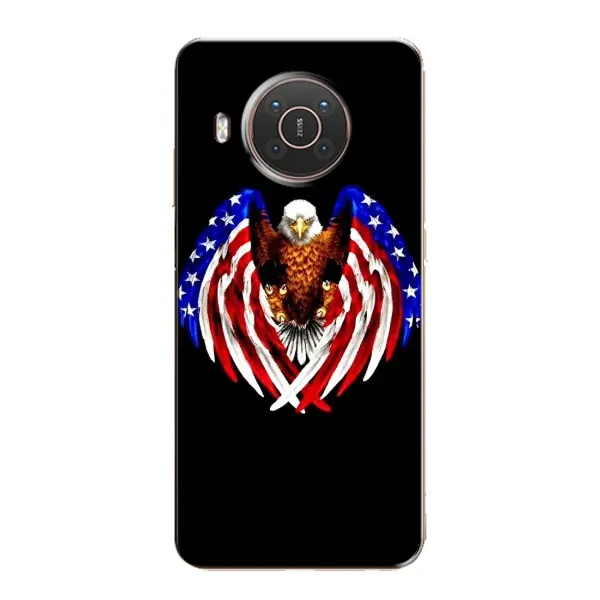 Чехол с рисунком «Крылья США» для Nokia X10 Чехол с рисунком «Крылья США» для Nokia X10