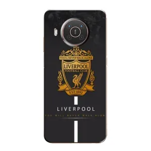 Силиконовые Чехлы принт Футбол на Nokia X10 (Liverpool)