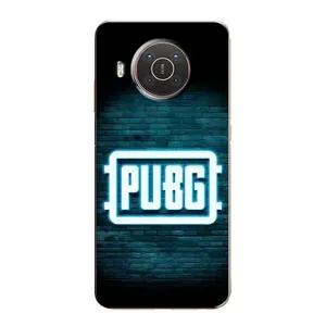 Чехол (TPU) с картинкой "Лого Пабг" на Нокиа X10 (Лого PUBG)