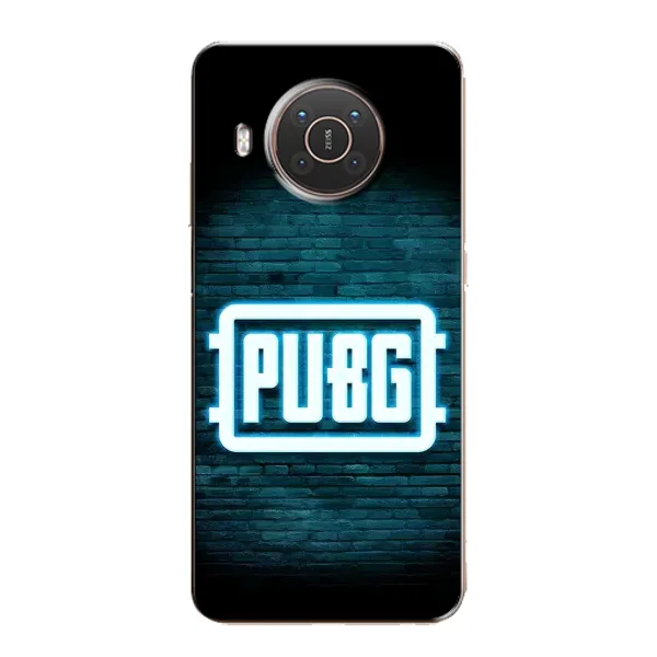 Чехол с рисунком «Лого PUBG» для Nokia X10 Чехол с рисунком «Лого PUBG» для Nokia X10