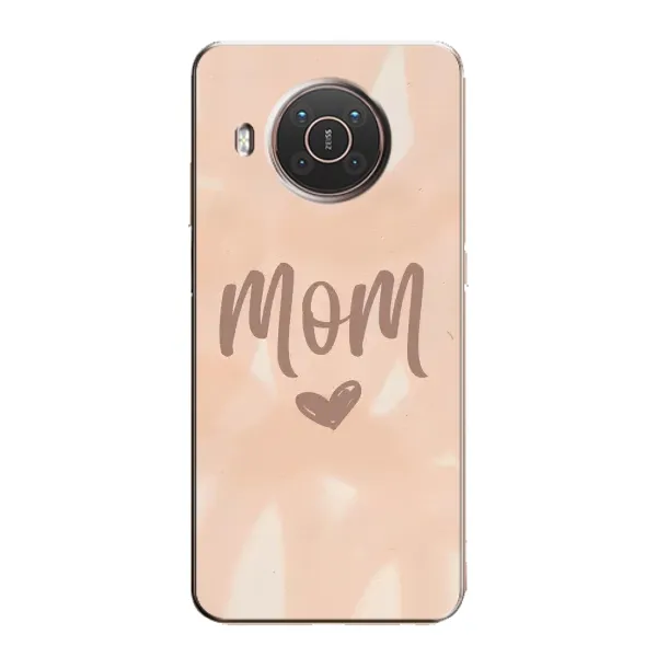 Чехол с рисунком «Love mom» для Nokia X10 Чехол с рисунком «Love mom» для Nokia X10