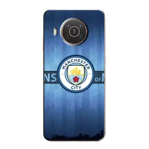 Силиконовые Чехлы принт Футбол на Nokia X10 (ManCity)