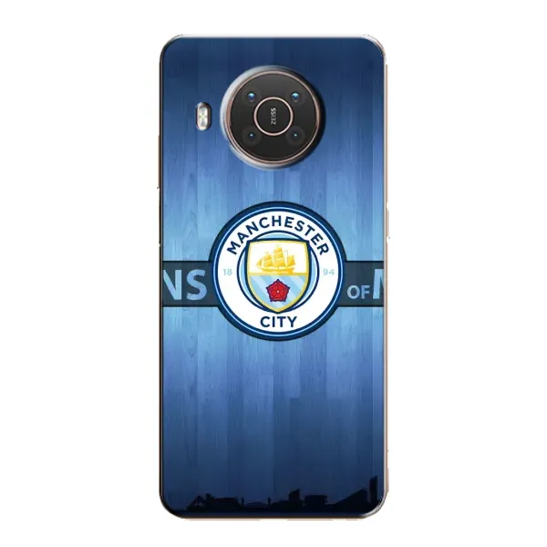 Чехол с рисунком «ManCity» для Nokia X10