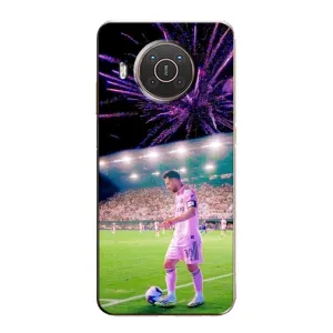 Чехлы Лео Месси в Майами на Nokia X10 (Месси в Майами)